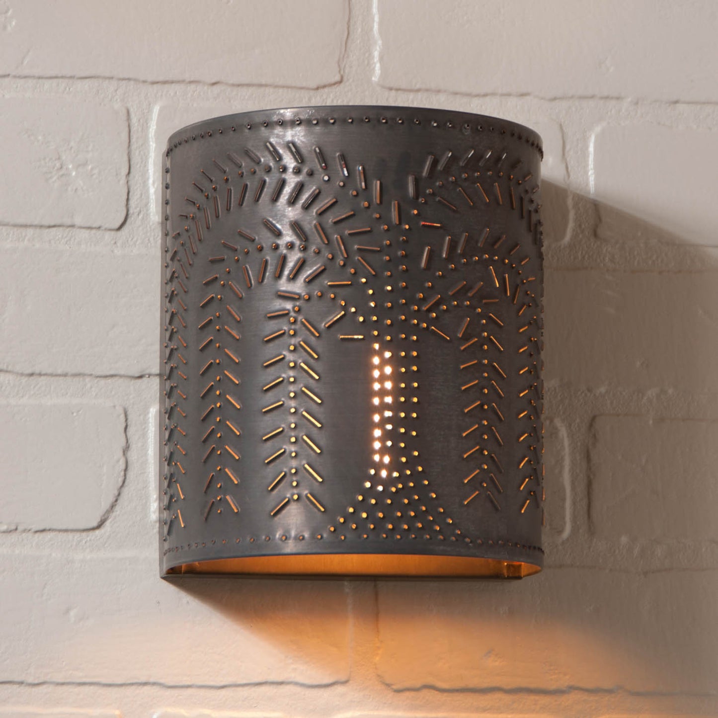 Willow Sconce Light in Kettle Black