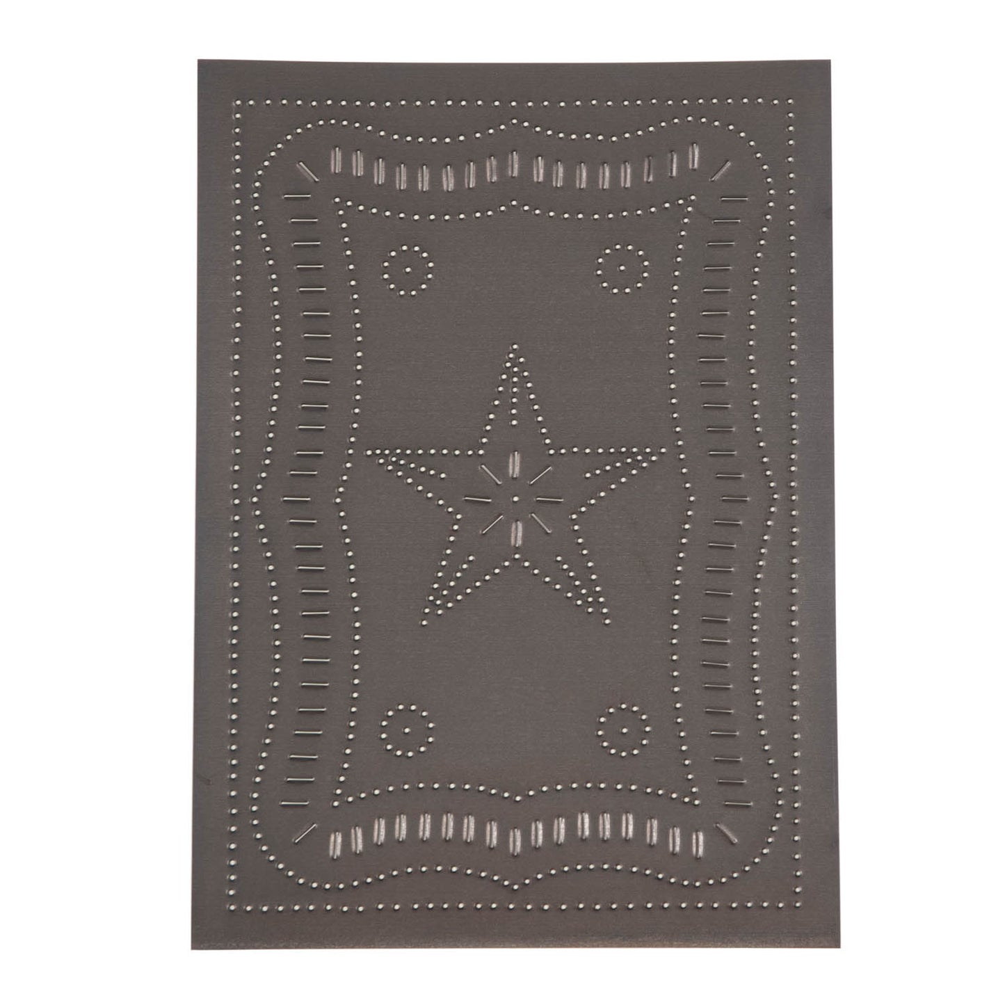 Federal Panel in Blackened Tin