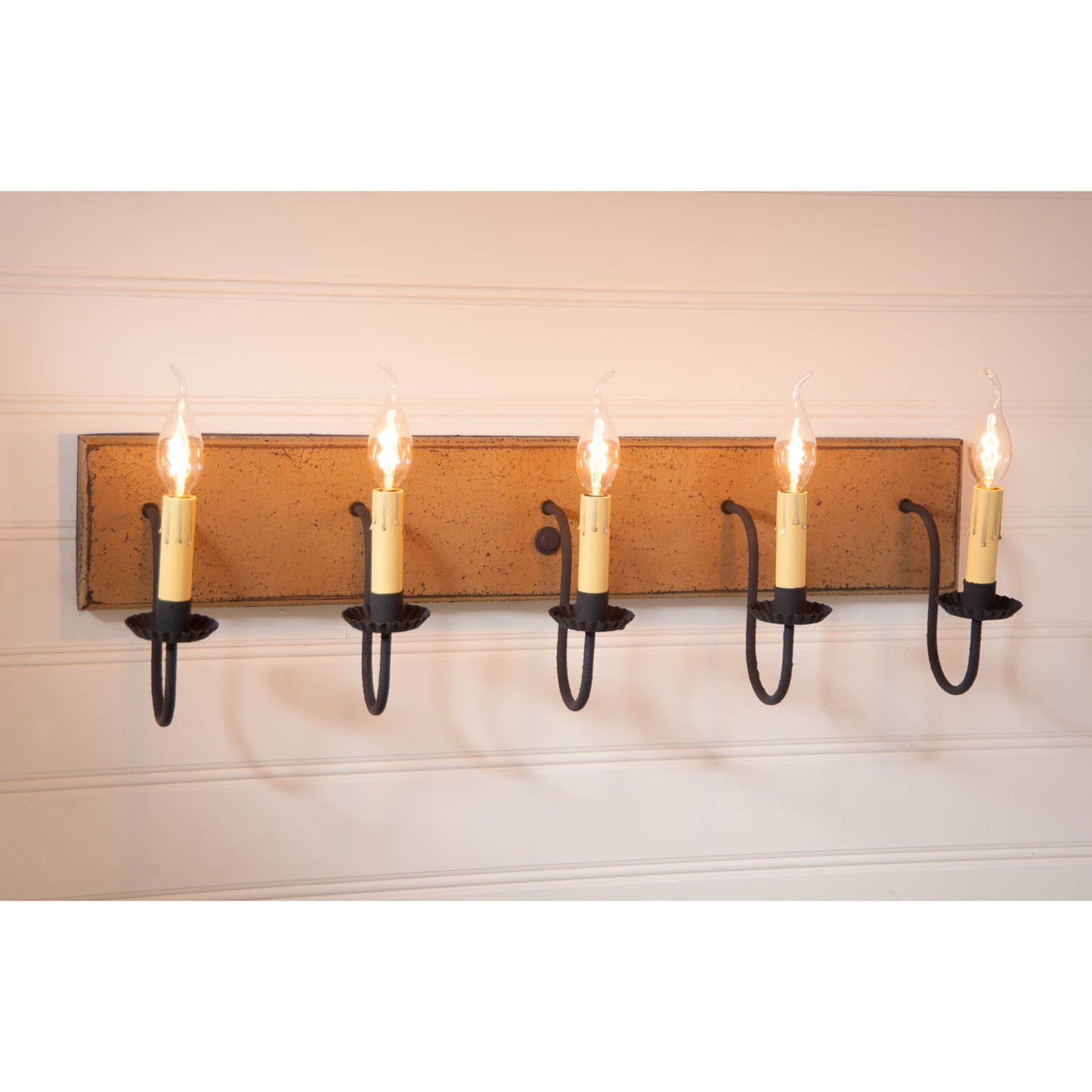 5-Light Vanity Light in Pearwood