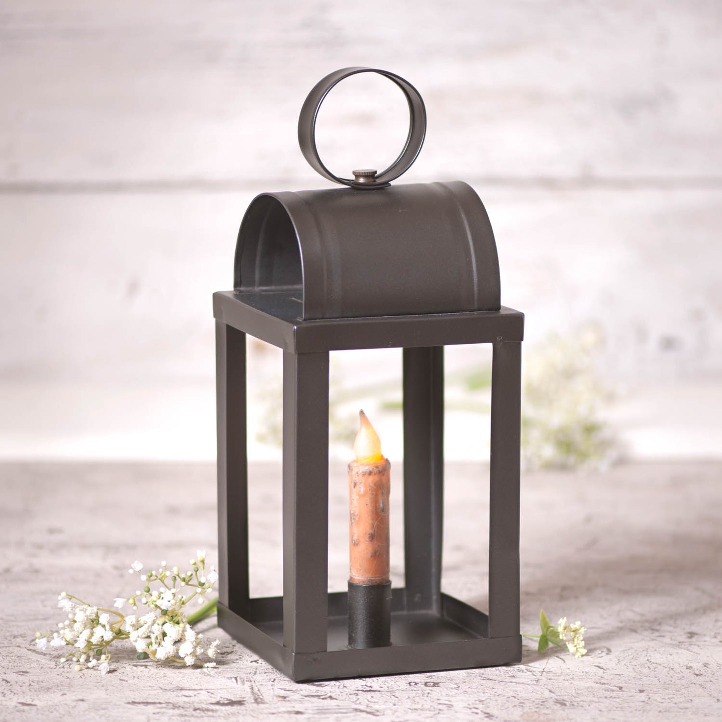 Keeping Room Lantern in Smokey Black