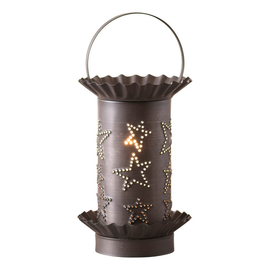 Mini Tartwarmer with Country Star in Kettle Black