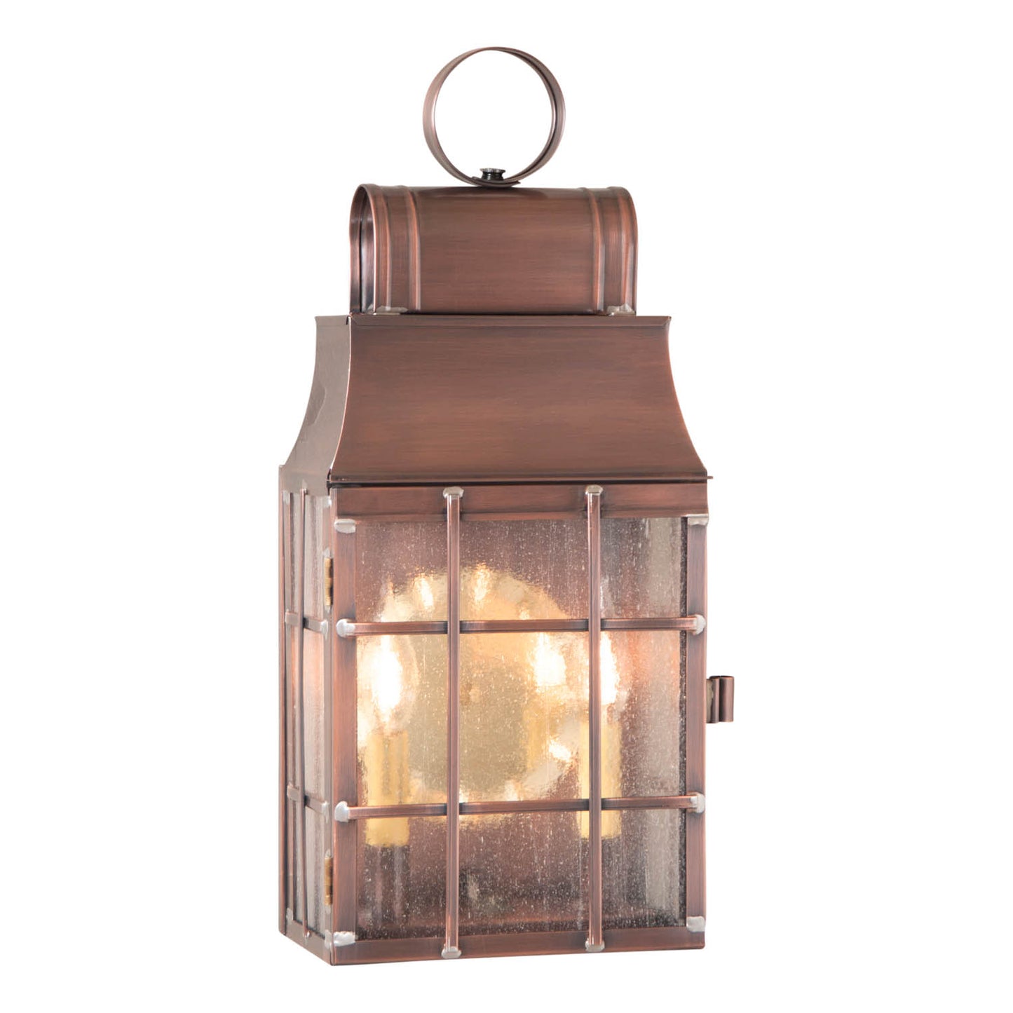 Washington Wall Lantern in Antique Copper - 3-Light