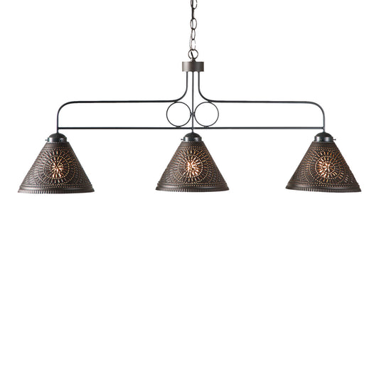 Large Franklin Island Light with Chisel in Kettle Bk