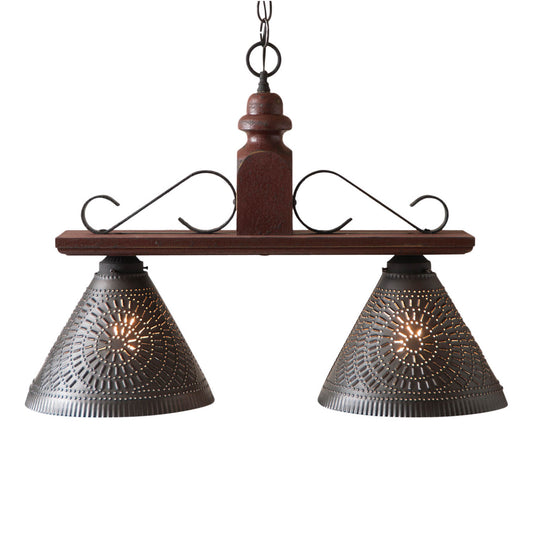 Wellington Medium Island Light in Plantation Red