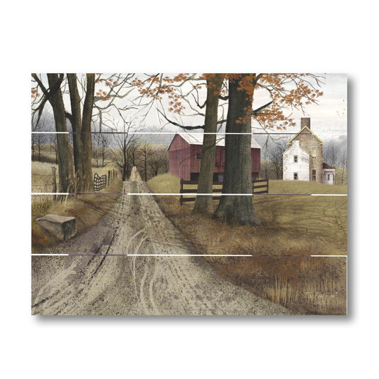 The Road Home Pallet Art