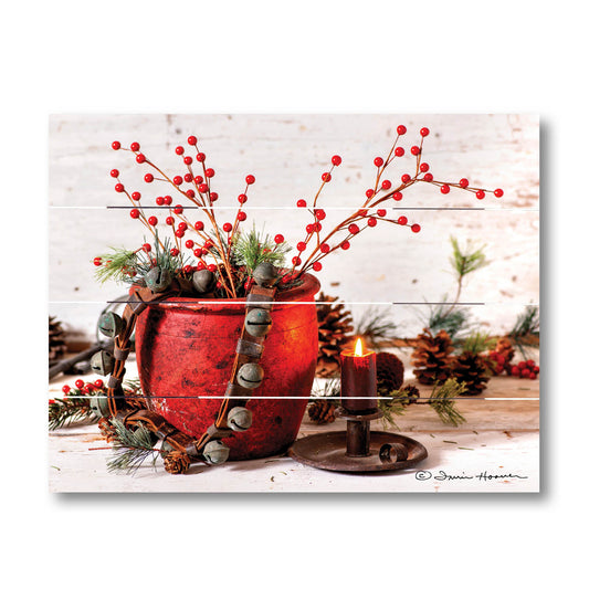 Jingle Bells by Candlelight Pallet Art