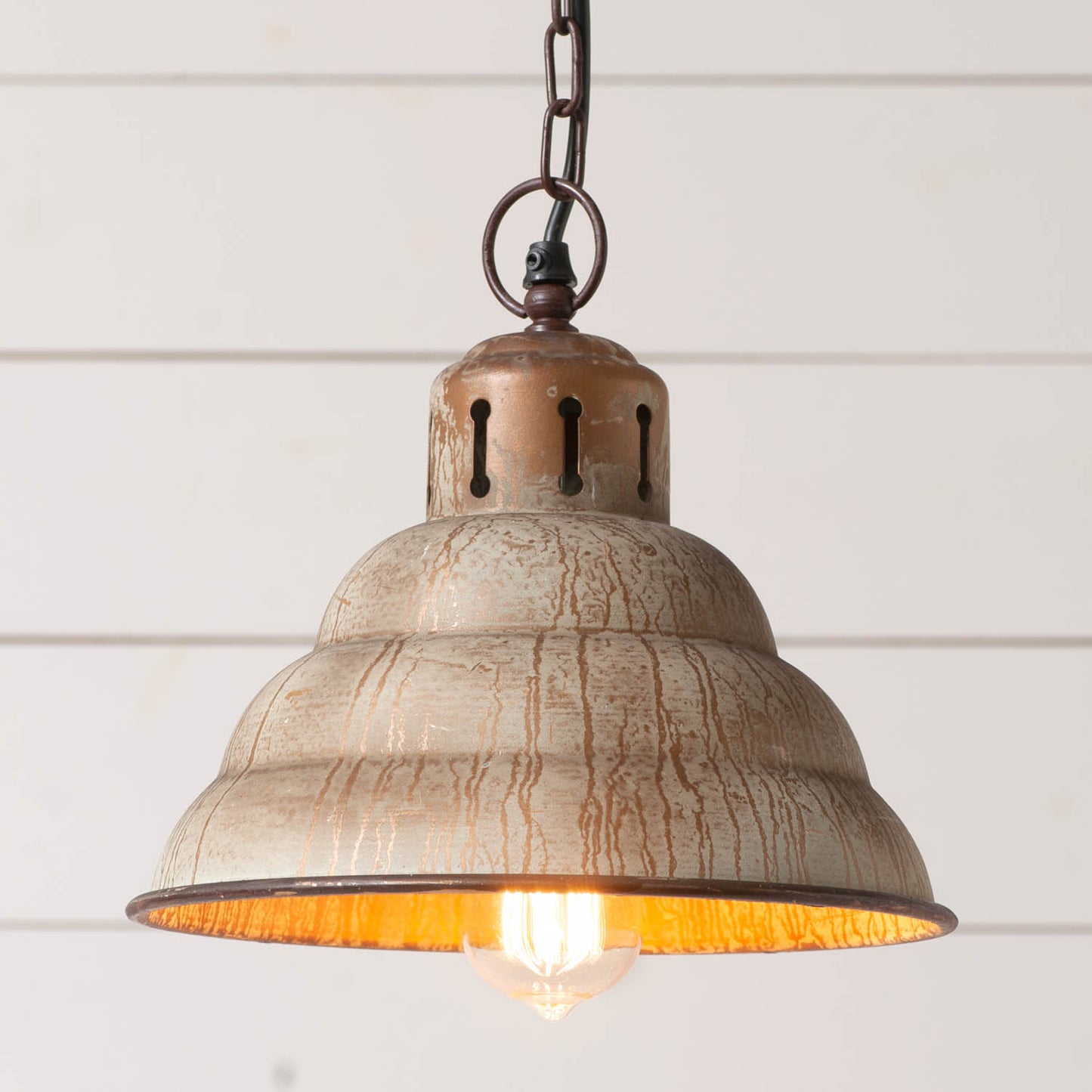 Vintage Verdigris Pendant