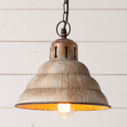 Vintage Verdigris Pendant