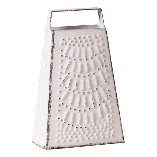 Medium Cheese Grater in Rustic White