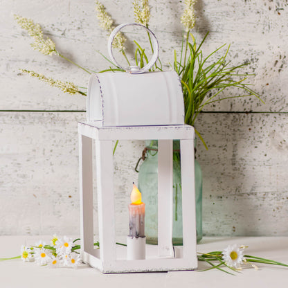 Keeping Room Lantern in Rustic White
