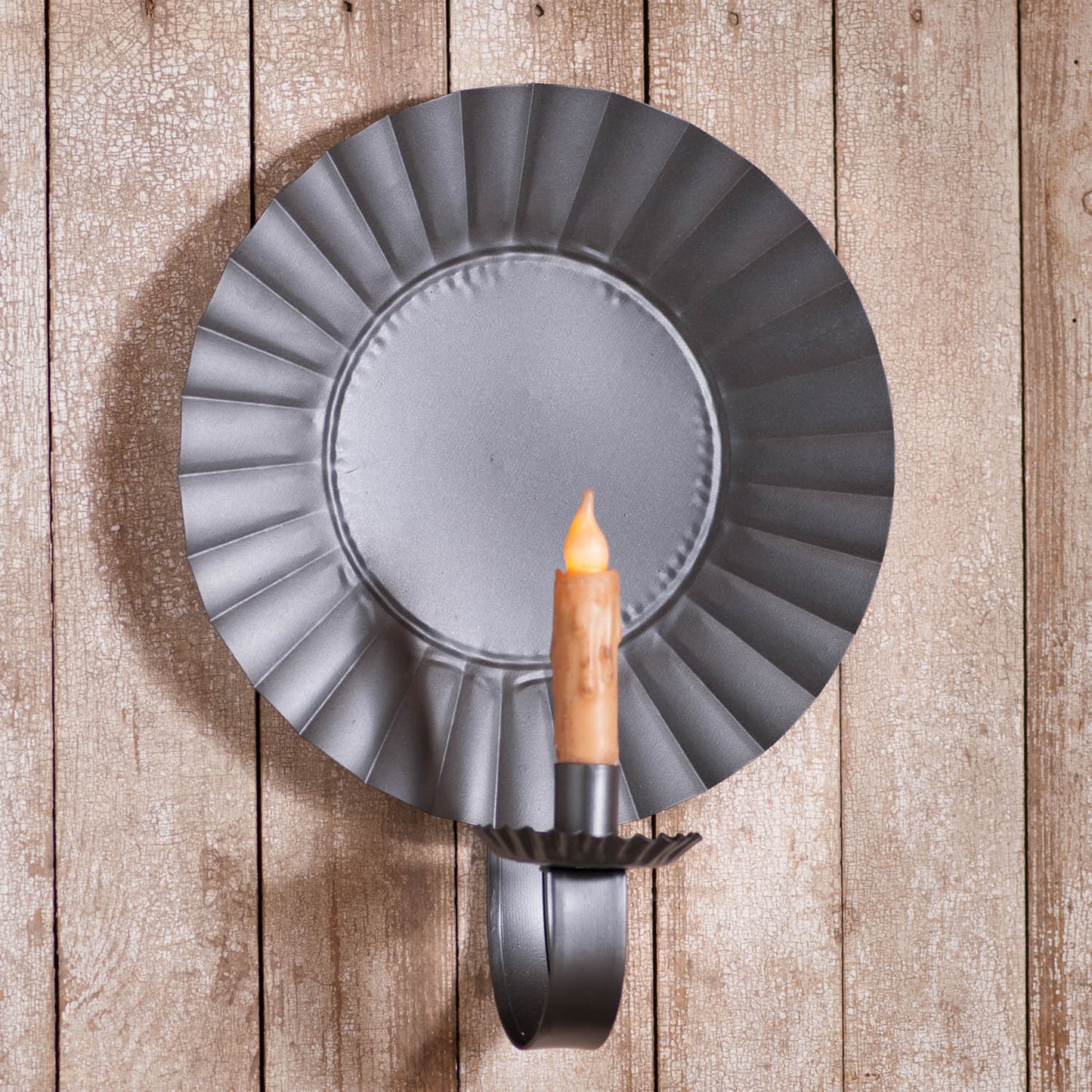 Large Round Candle Sconce